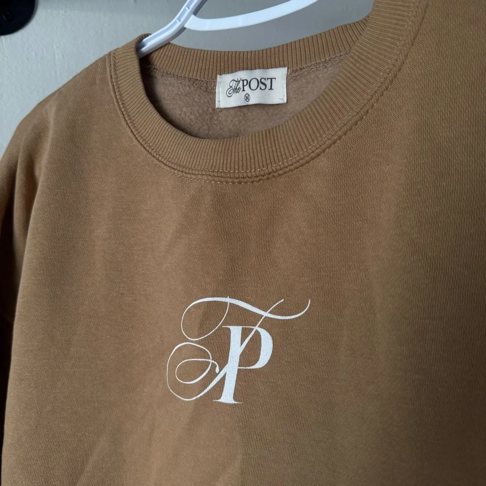 Light brown Crew Neck Sweater - Picture 2 of 2